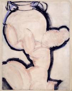 Sketch Caryatid, 1914, courtesy of the Tate Collection, Britain